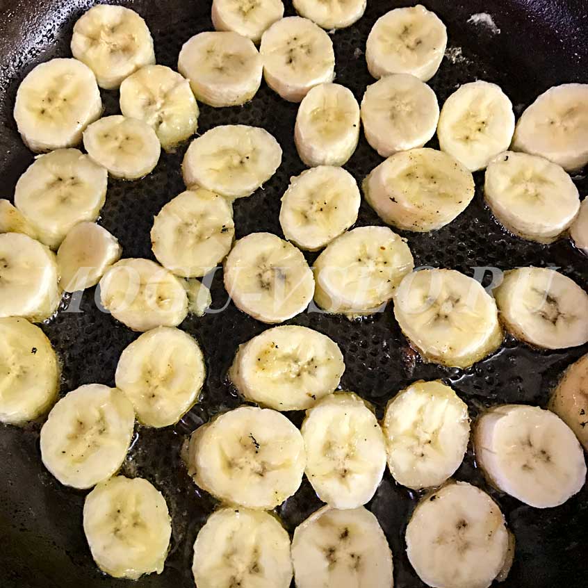 банановая начинка для блинчиков фото