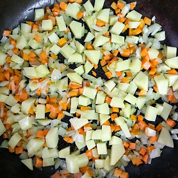 глазунья с овощами рецепт фото
