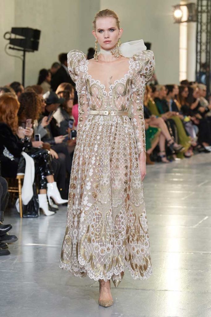 платья Elie Saab весна 2020 haute couture
