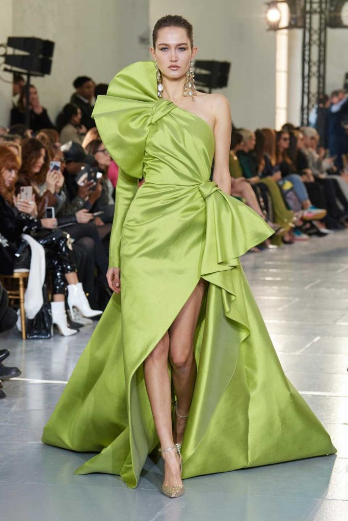 Показ Elie Saab весна 2020 haute couture