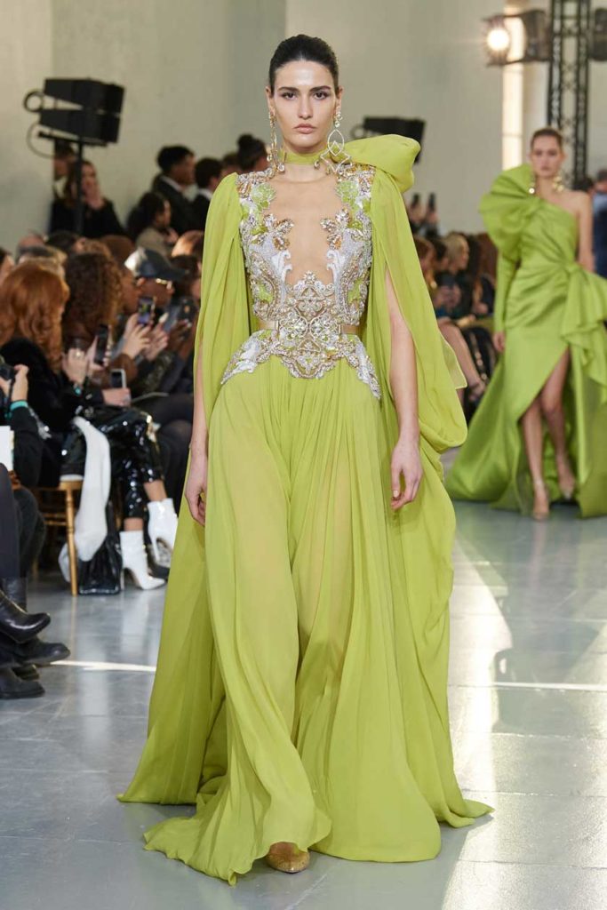 платья Elie Saab весна 2020 haute couture